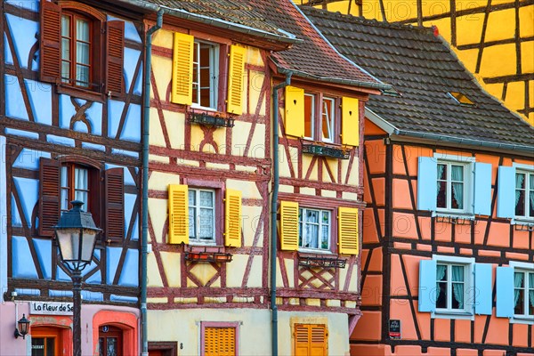 Colorful houses in Petite Venise (Little Venice) district, Colmar, France