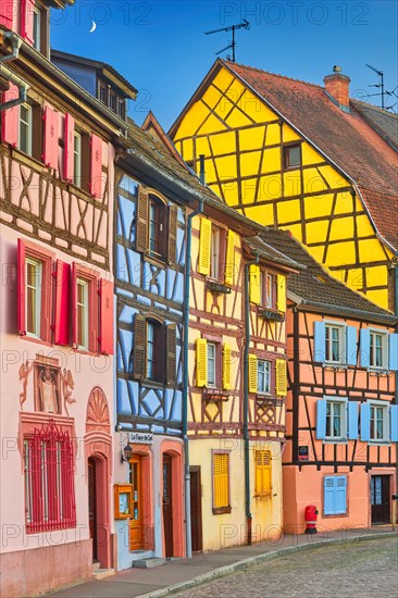 Colorful houses in Petite Venise (Little Venice) district, Colmar, France