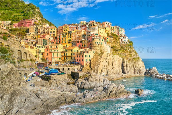 Manarola, Riviera de Levanto, Cinque Terre, Liguria, Italy