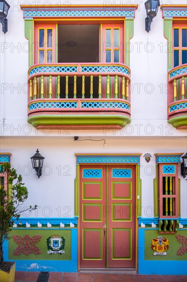 Colorful House - Guatape, Colombia