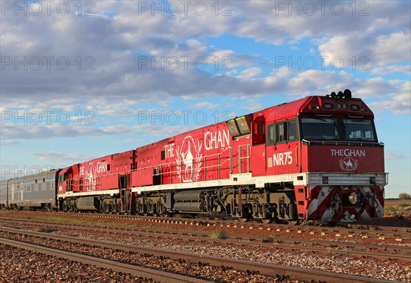 the ghan train, australia,