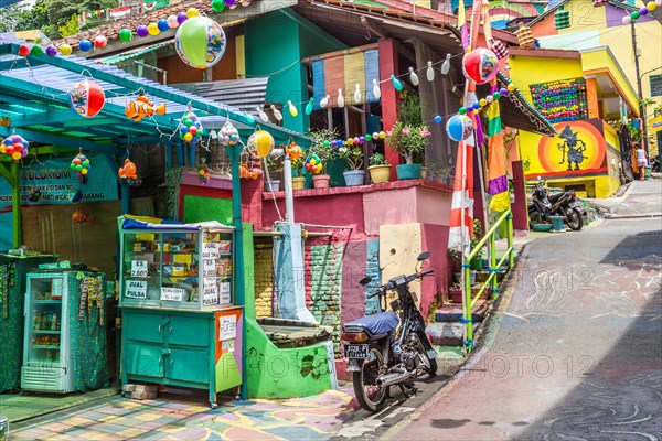 Kampung Pelangi in Semarang Indonesia