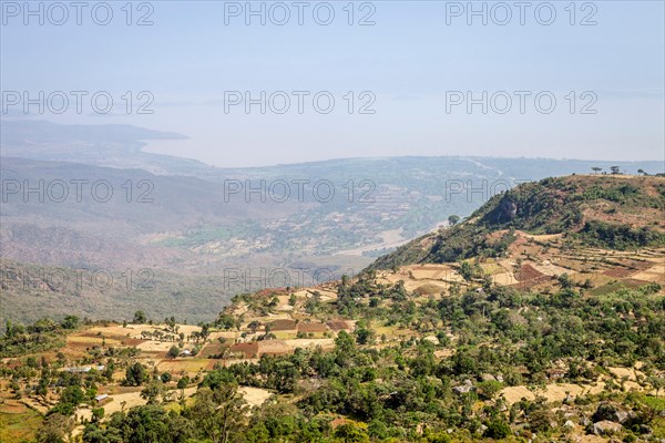 A View From The Guge Mountains Towards Lake Abaya, Southern Nations and Peoples Region, Ethiopia