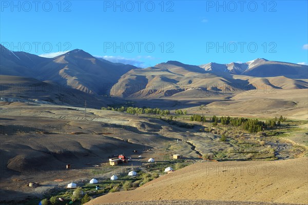 nomadic yurt camp