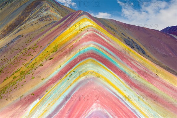 Vinicunca or Rainbow Mountain,Pitumarca-Peru