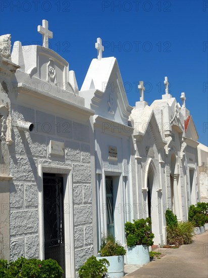 San Franzé marine cemetery, Bonifacio, Bunifaziu, Corsica, France