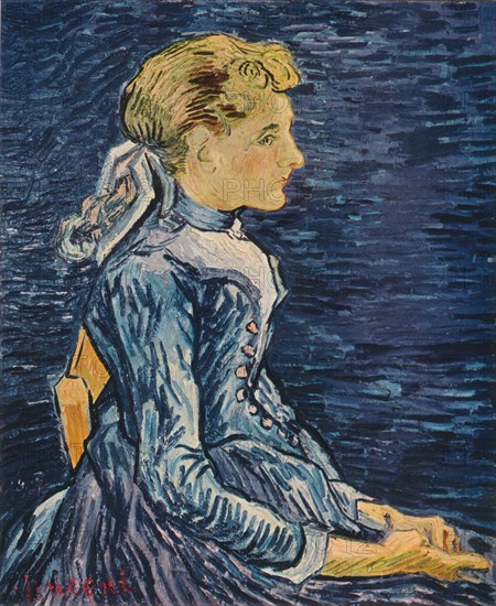 Mademoiselle Ravoux 1890 painting by Vincent van Gogh - Very high resolution and quality image