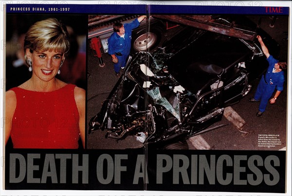 Time magazine headline on the death of Princess Diana