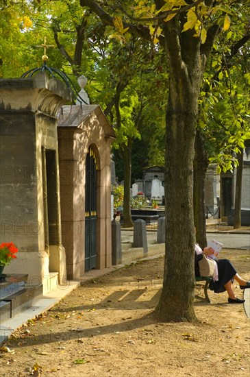 Cimetiere du Montparnasse in Paris the capital of France EU