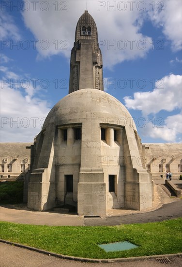 Verdun, France. The Ossuary in the Verdun Military Cemetery