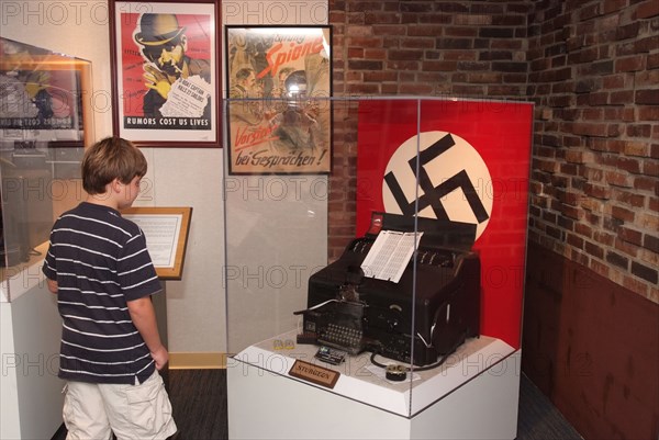 The National Cryptologic Museum at the National Security Administration in Maryland Anne Arundel County