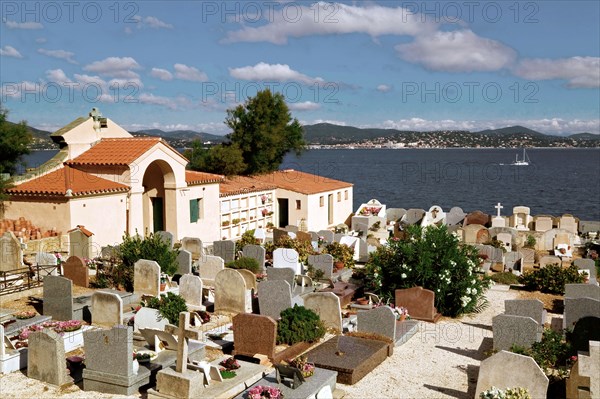 MARITIME CEMETERY OF SAINT TROPEZ, PROVENCE, FRANCE