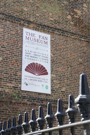 The Fan Museum in Greenwich, London, England, UK