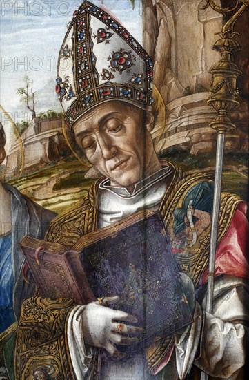 Bartolomeo Vivarini: Saint Bernard of Clairvaux