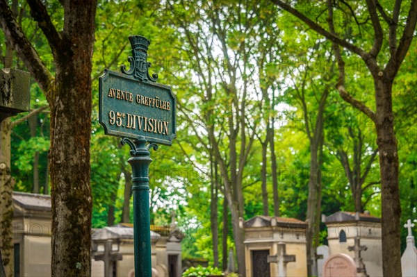 Père Lachaise Cemetery is the largest cemetery in the city of Paris