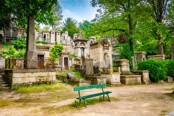 Père Lachaise Cemetery is the largest cemetery in the city of Paris