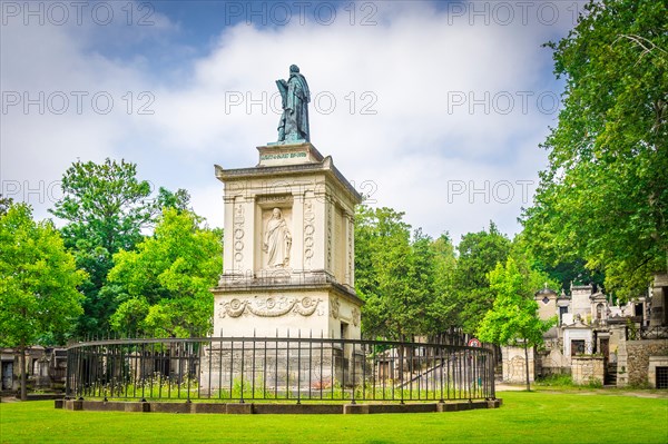 Père Lachaise Cemetery is the largest cemetery in the city of Paris