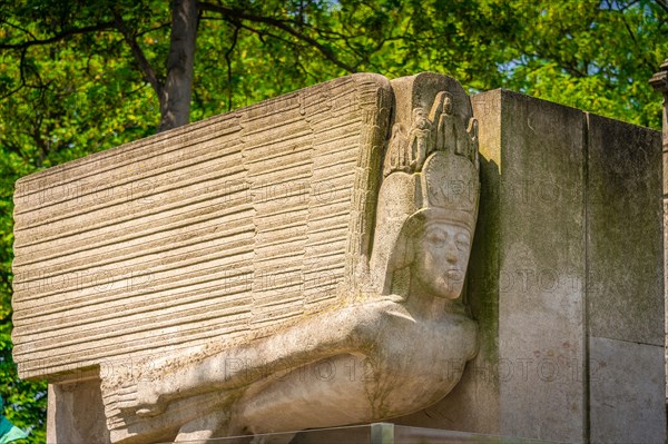 Père Lachaise Cemetery is the largest cemetery in the city of Paris