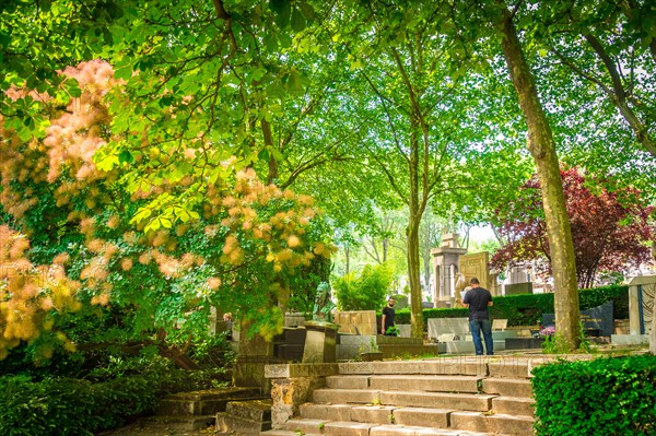 Père Lachaise Cemetery is the largest cemetery in the city of Paris