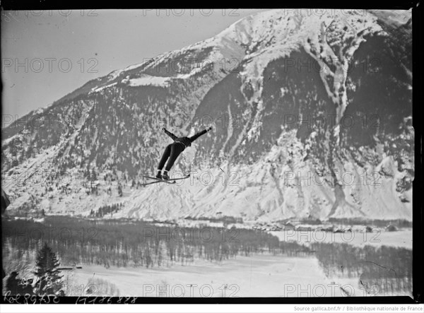 181 Narve Bonna en 1924 à Chamonix