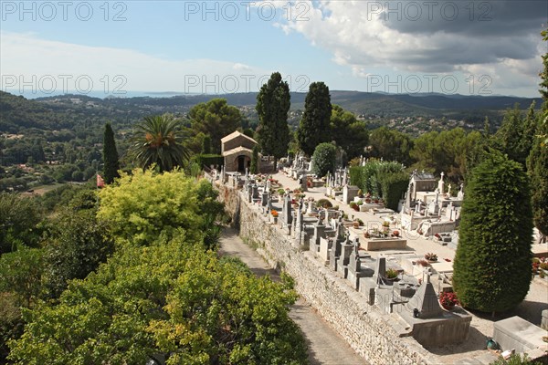 St. Paul de Vence cemetery, France