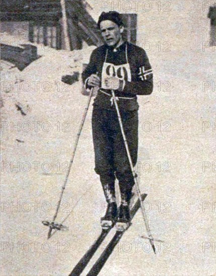 357 Thorleif Haug à Chamonix en 1924 (JO)