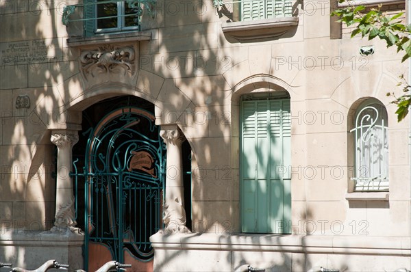 Paris, Architektur, Hector Guimard, Castel Beranger, 14 Rue La Fontaine, 1894-1898