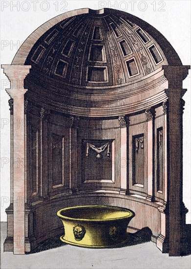 Ancient Roman Baths, Tub