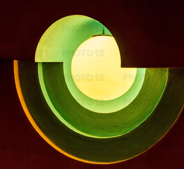 Arizona State University, Gammage Auditorium, Wall Light, Close-up