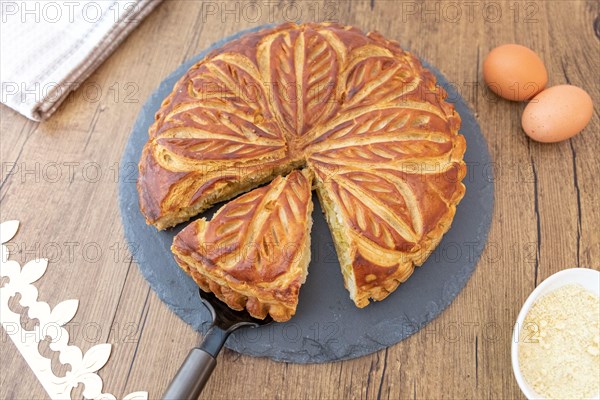 Galette des rois during the epiphany