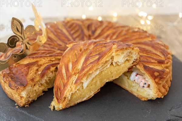 Galette des rois during the epiphany