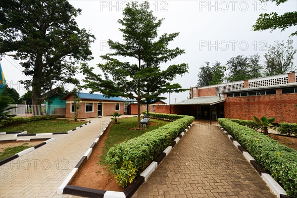 Nyamata genocide memorial in Rwanda.