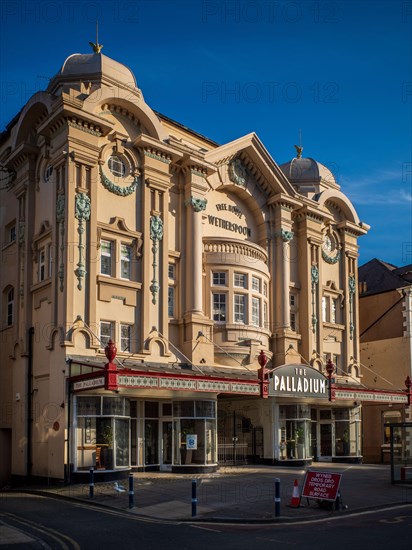 The Palladium Llandudno. Built in 1920, 1500 seat theatre and cinema until 2001, Now a Weatherspoons pub retaining many original features.