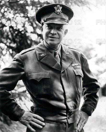 General Dwight D Eisenhower in 1943