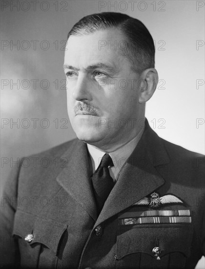 Operation Overlord (the Normandy Landings)- D-day 6 June 1944- Personalities Air Chief Marshal Sir Trafford Leigh-Mallory, Allied Air Commander in Chief.