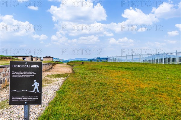 BUTARE, RWANDA - JANUARY 30: massgraves in Butare, Rwanda on January 30,2012. The Rwandan Genocide was the 1994 mass murder of an estimated 800,000 pe