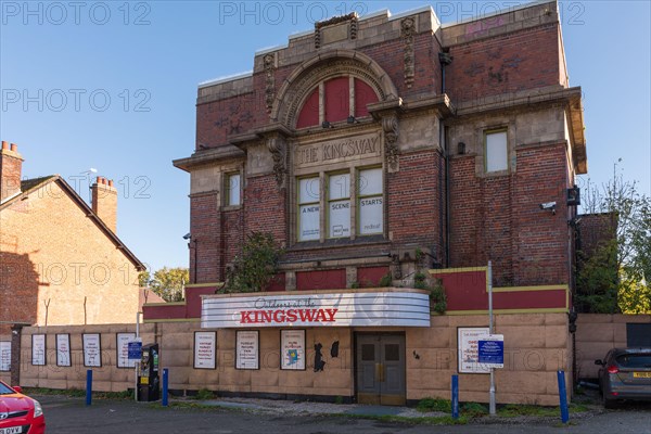 The old Kingsway Cinema in Kings Heath, Birmingham which was brought back to life by Friendly neighbourhood Cinema in 2020 since closure in 1979