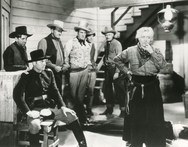 American actress Louise Dresser as Calamity Jane in the movie Caught, USA 1931