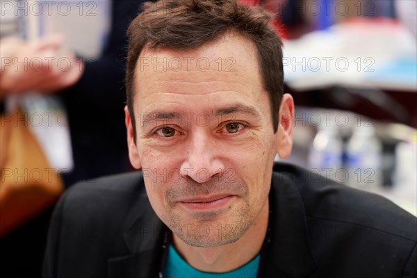 Jean-Baptiste Andrea Prix Goncourt 2023. The writer Jean-Baptiste Andrea Prix Goncourt 2023 for literature for his novel “Veiller sur elle”. The Frenc