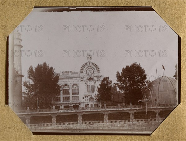 Anonymous. Album of the 1900 Universal Exhibition. Palais de la Danse. 1900. Museum of Fine Arts of the City of Paris, Petit Palais. Year 1900, Belle Epoque, universal exhibition 1900