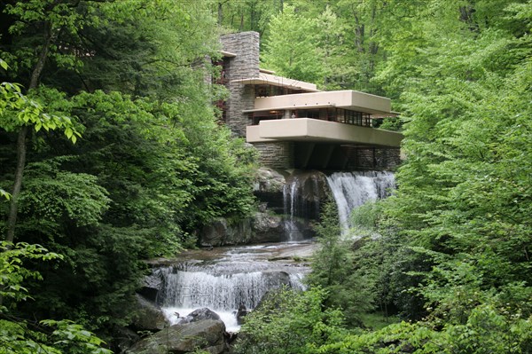 Fallingwater by Frank Lloyd Wright Mill Run Pennsylvania USA