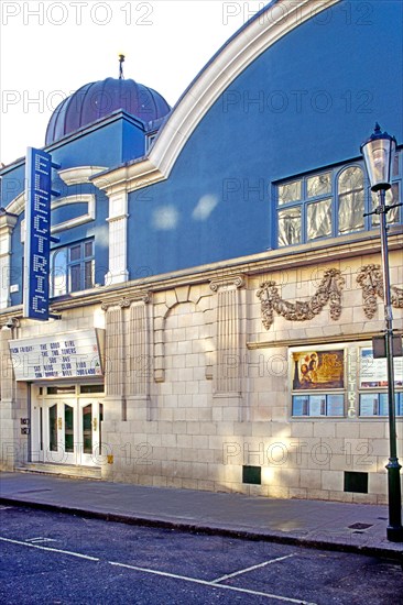 The Electric Cinema in Nottinghill in London.