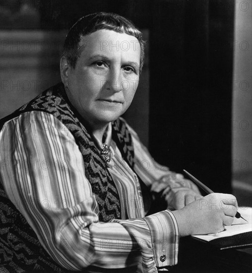 GERTRUDE STEIN  American writer 1874-1946