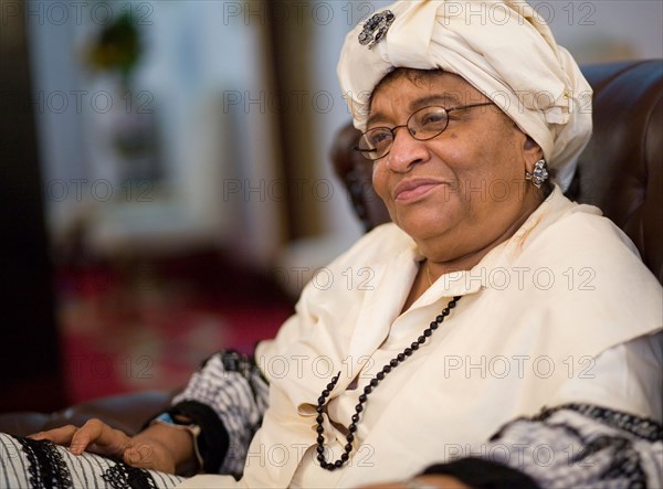 Liberian President Ellen Johnson Sirleaf