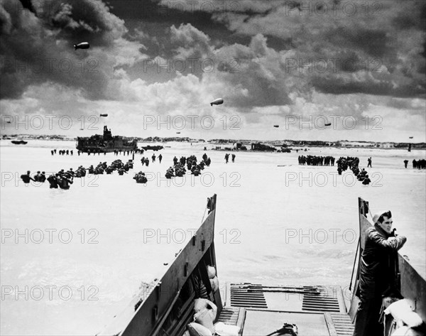 Normandy beaches, D-Day, World War Two