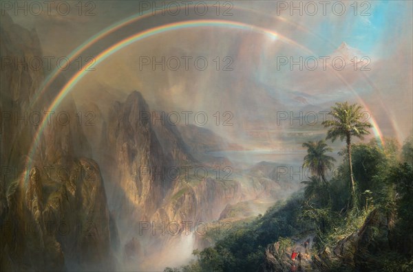 Frederic Edwin Church
Ecole américaine
Rainy season in the Tropics
1866
Huile sur toile (142 x 213 cm)
San Francisco, Musée des beaux-arts