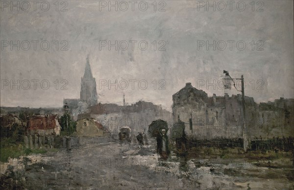 Guillaume Vogels
Ecole belge
Rainy Morning
1883
Huile sur toile
Bruxelles, Royal Museums of Fine Arts