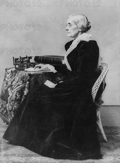 Suffragist Susan B. Anthony.