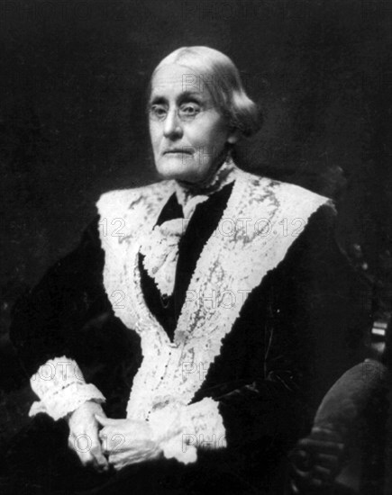 Suffragist Susan B. Anthony.