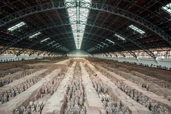 Terracotta Warriors Museum, Xian, Shaanxi, China, Asia